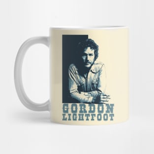 Retro Gordon Lightfoot Mug